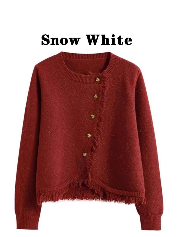 ジャケット レディース 秋冬 カジュアル ニット 無地 ショート セーター トップス 香り カーディガン