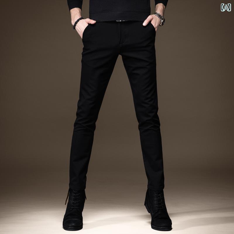 メンズ デニム ロングパンツ 夏 ストレート スリム カジュアル スタイリッシュ おしゃれ 快適 デイリー イベント レジャー アウトドア ツーリング