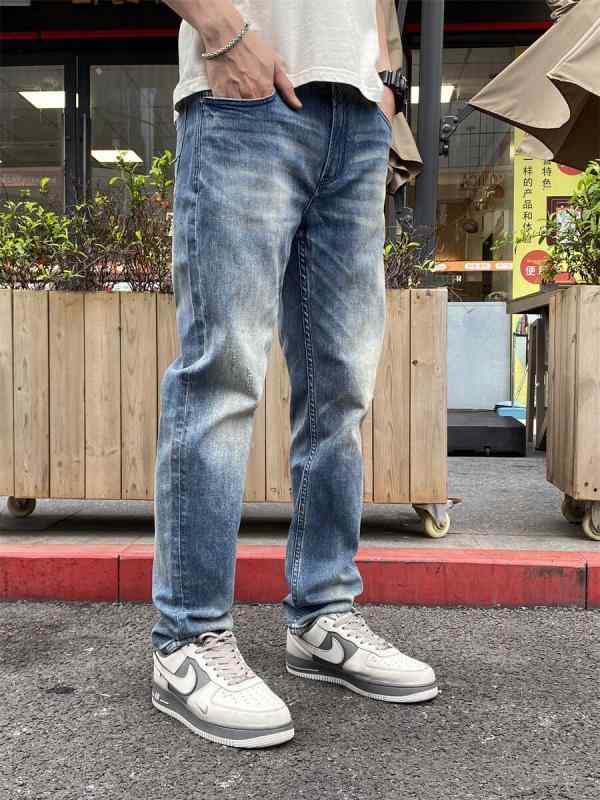 パンツ デニム メンズ ボトムス アウトドア ズボン ESSENTIALSALTINA ストリート ウォッシュ 加工 エイジング 加工 施 レディース ストレート ジーンズ