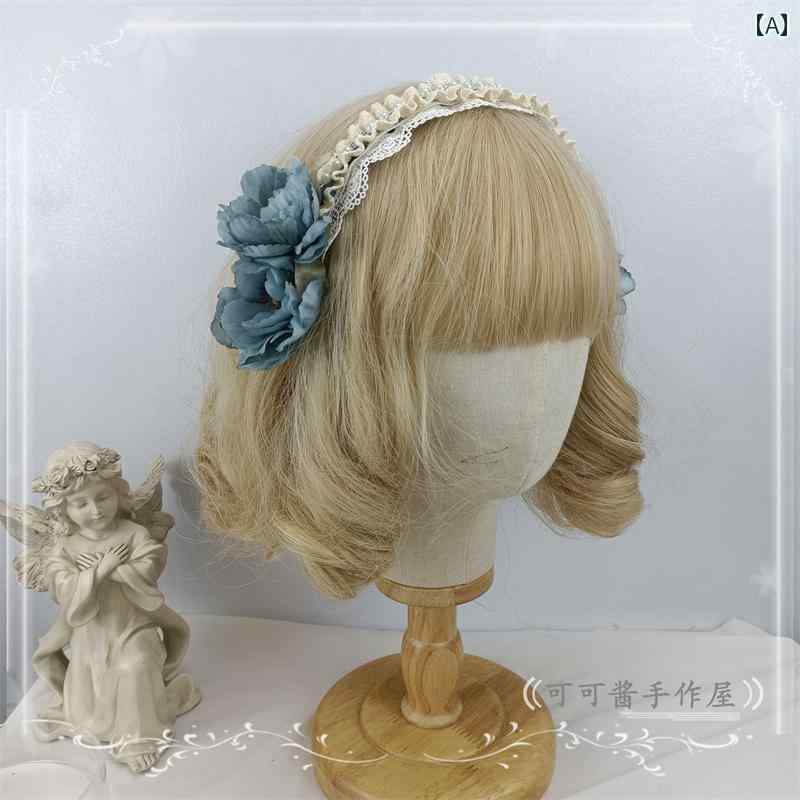 カチューシャ ヘアバンド ゴージャス ヘアアクセサリー 激かわいい コスプレ ロリータ ゴスロリ 地雷 甘ロリ JK レディース ファッションアイテム