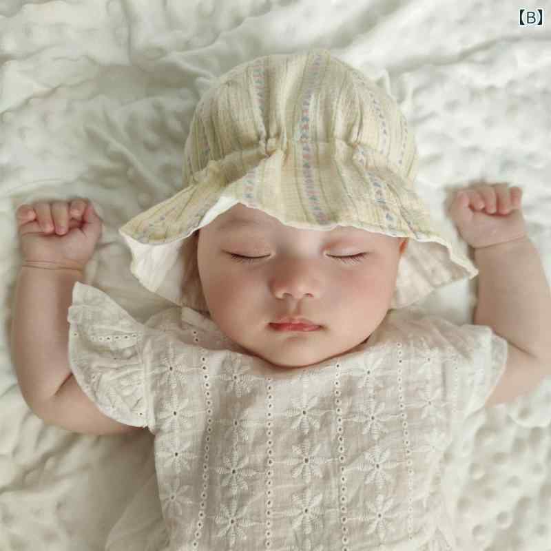 ベビー帽子 幼児 帽子 キャップ サンハット 日除け 春夏 日焼け防止 通気性 かわいい レジャー ギフト ベビー品