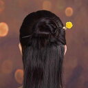 ヘアヘアアクセサリー かんざし ヘアピン 木 頭 髪飾り 花 髪留め 大人式 母の日 ギフト 手工 レトロ おしゃれ モダン レトロ レディース シンプル ナチ...