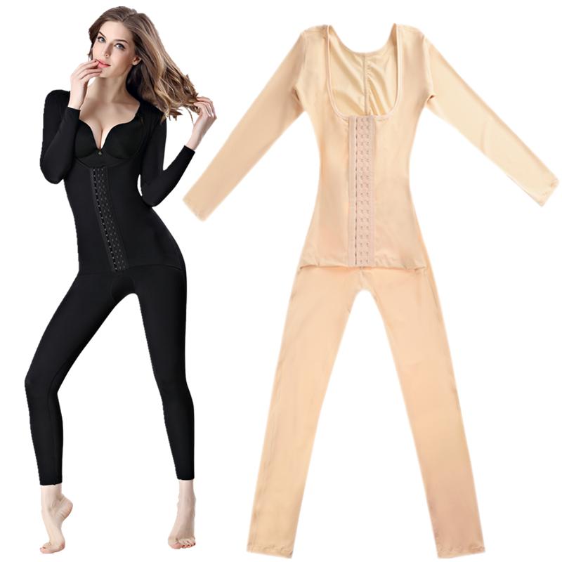 体型カバー インナー シェイピング ボディスーツ レディース 全身 補助 術後 ウエスト ボディシェイピ..