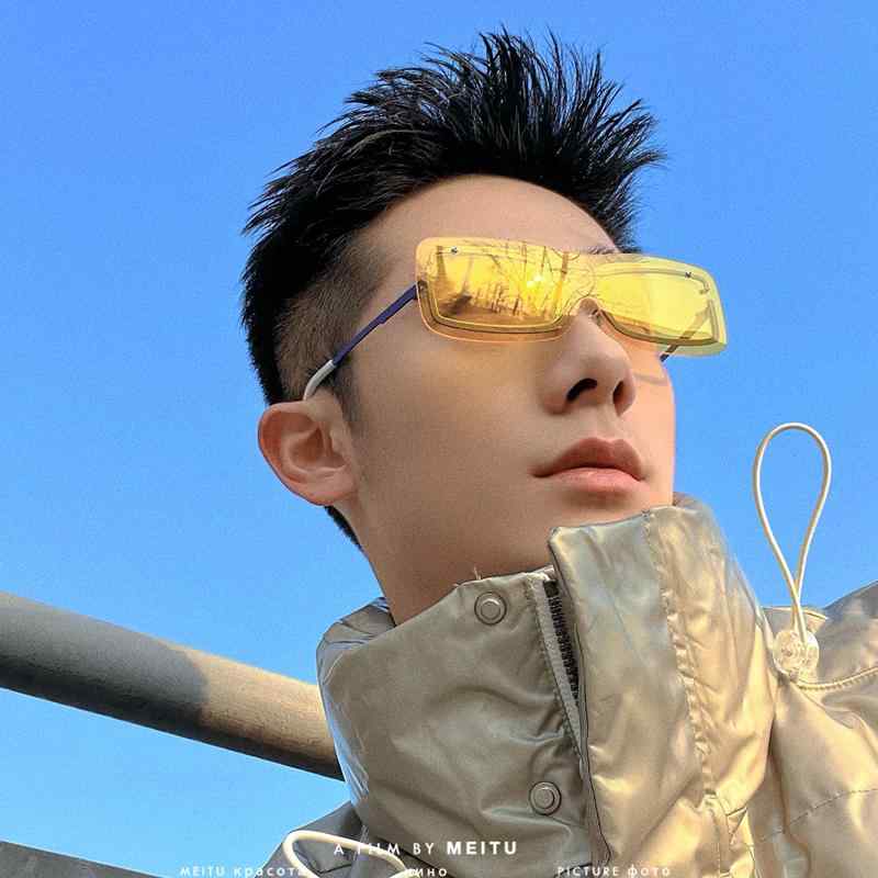 サングラス おしゃれ ワンピース 取り外し 可能 サングラス ワンピース 二層 長方形 春夏秋 紫外線対策..