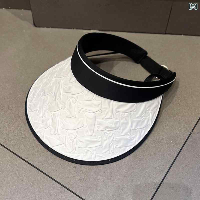 サンバイザー 帽子 日焼け防止 UVカット ショッピング ドライブ アウトドア スポーツ カジュアル ファッション小物 レディース