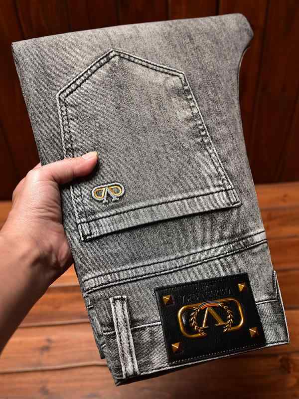 Skinney Pants - デニムパンツ メンズ コットンストレッチデニム おしゃれ着 Gパン カジュアル ジーンズ スリムフィット ストレッチパンツ ストリート アメリカン ロング パンツ