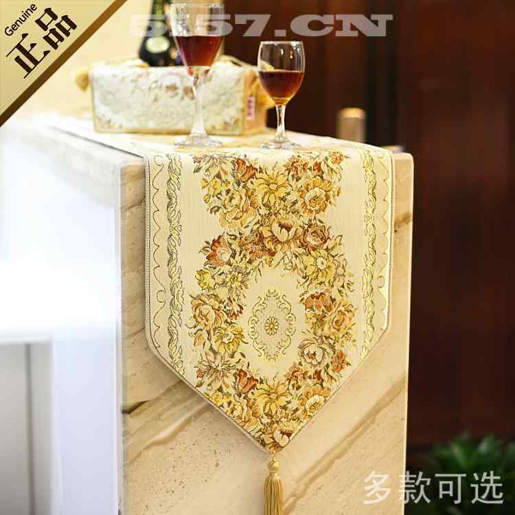テーブルランナー フラグ クッションカバー インテリア おしゃれ かわいい ヨーロッパ アメリカン 北欧 刺繍 ダイニング シンプル キャビネット