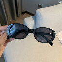 レディース レトロ サングラス 韓国 個性 ストリート ディスコ 丸顔 スリム メガネ