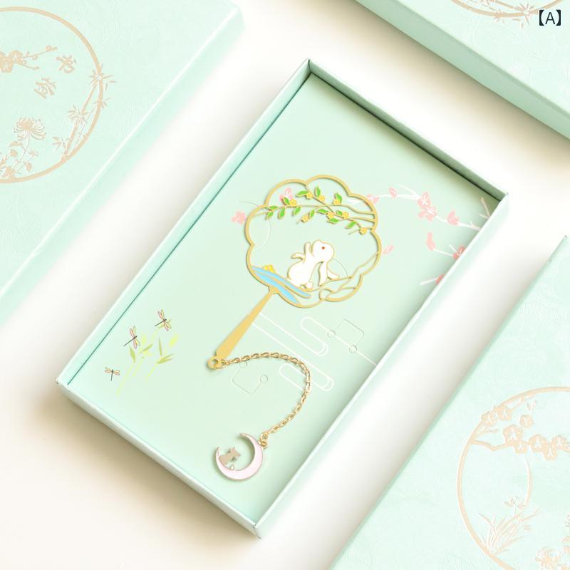 ブックマーク 中国 し 本 レトロ かわいい おしゃれ インテリジェント 芸術 学生 魅力 実 ギフト ペン