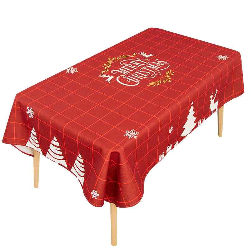 テーブルクロス ダイニング テーブルカバー スクエア テーブルクロス テーブル 保護カバー おしゃれ クリスマス防水