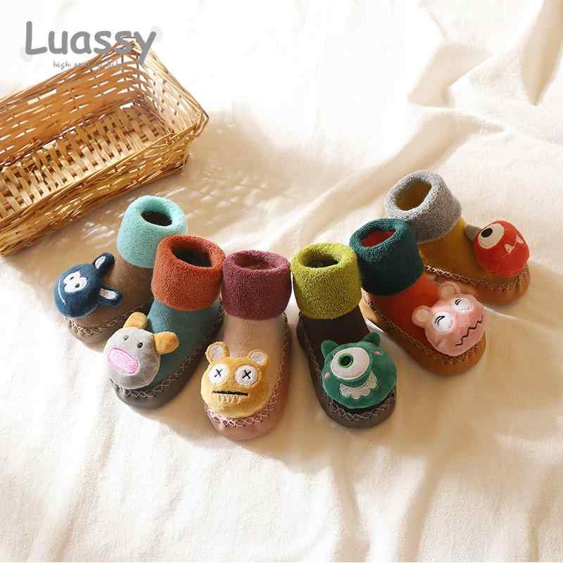 ベビー フロア ソックス 子供 幼児 靴下 春秋冬 男の子 女の子 ベビー シューズ 滑りにくい 屋内 フリ..