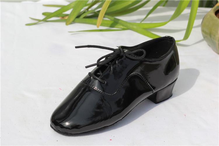 シューズ 靴 ダンス メンズ ラテンダンス 男の子 ブラック 子供 大人 ソフトソール 練習靴 スクエアダンス レッスン 踊り メンズ キッズ パテントレザー
