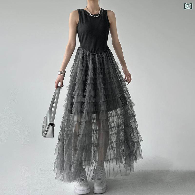 レディース 夏 ワンピース サマー リゾート ビーチ おしゃれ エレガント 待ち合わせ 行く 女性 フレンチレース かぎ針 編み 薄手 ドレス グレー ロング