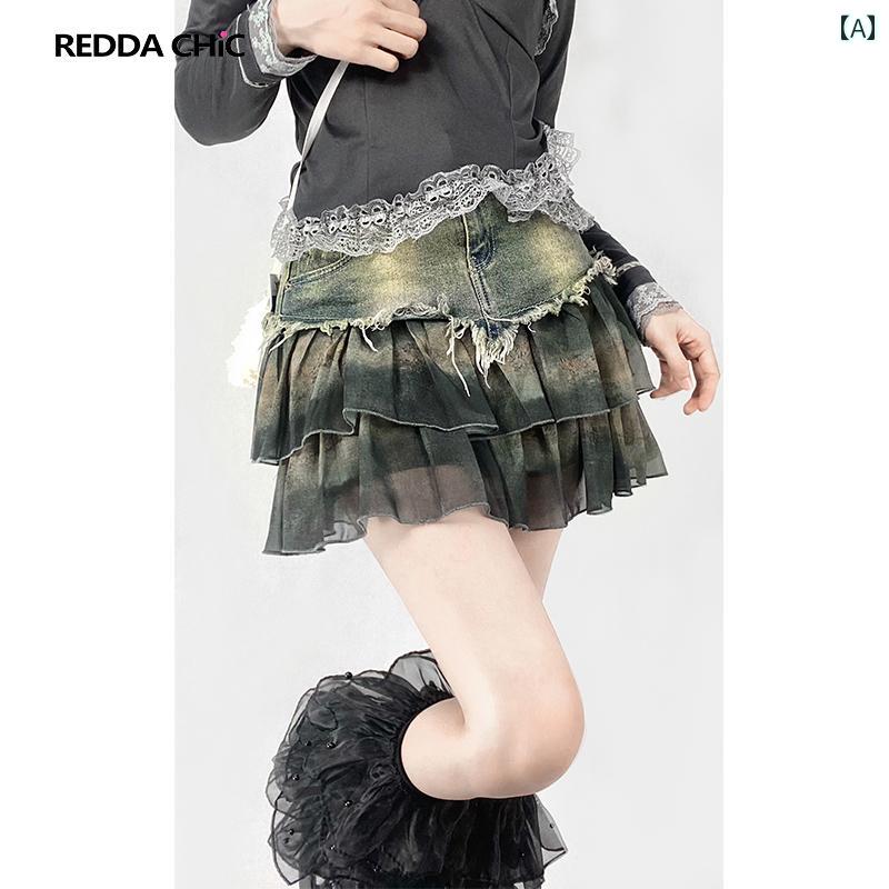 ガーリー ミニスカート パンク ゴシック ロック ダーク アングラ サブカルチャー 個性 ファッション レディース