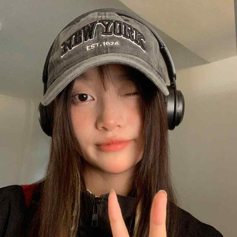 キャップ ビッグ ヘッド 野球帽 韓国 学生 アメリカン レトロ オールド カジュアル ピーク キャップ 冬 帽子