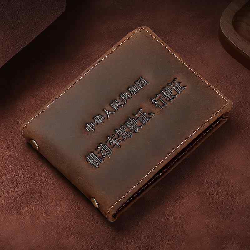 バッグ カードケース レトロ 牛革 運転 免許証 保護 カバー レザー 運転 免許証 革 メンズ ドキュメント 運転 免許証 レザーケース カード