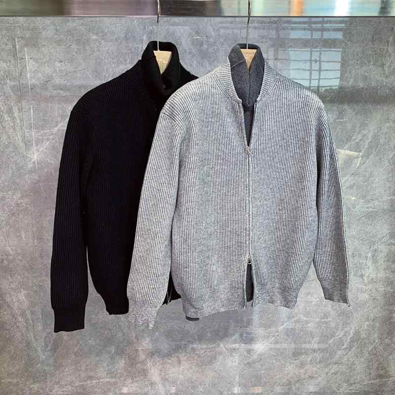 ジャケット メンズ 秋 冬 かっこいい 野球 襟 カーディガン セーター アウター 韓国 セーター