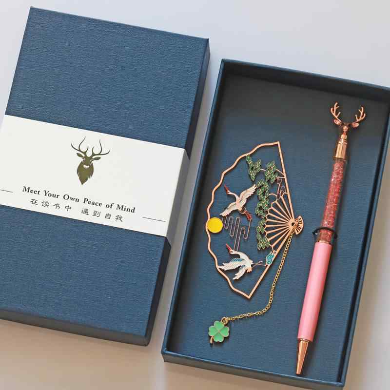 ブックマーク し 中国雑貨 金属 本 レトロ かわいい おしゃれ 贈り物 学生 魅力 実 ギフト