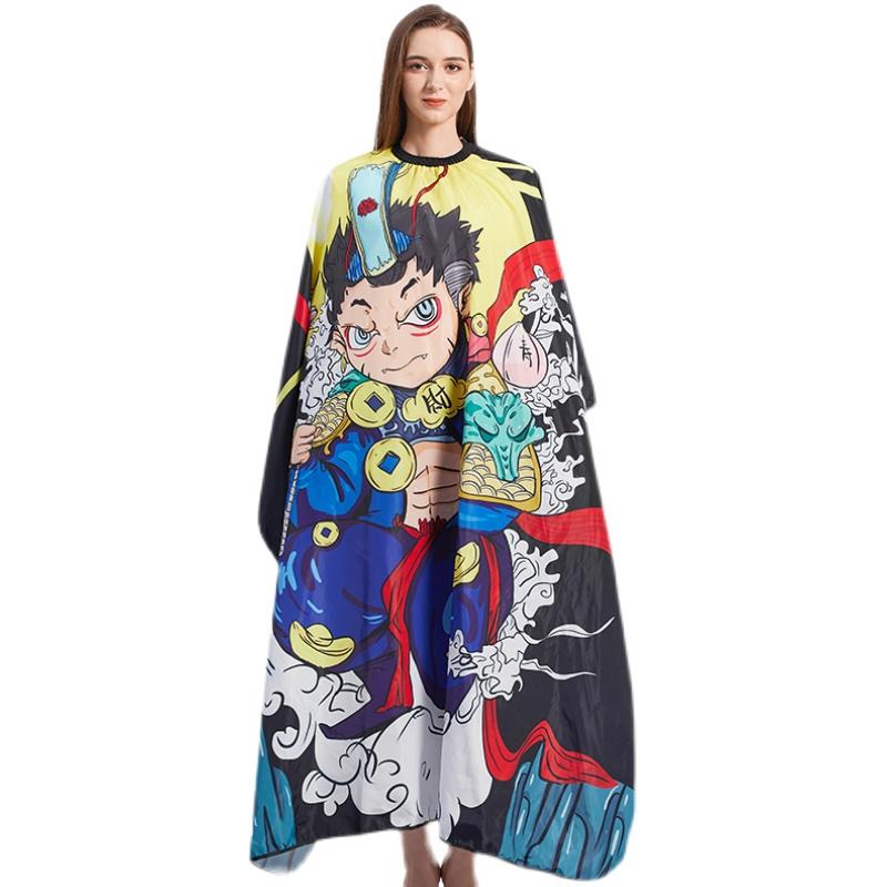 ヘアカットクロス 散髪 ケープ エン スタイリング 防水 理容 理髪 サロン 静電気防止 ヘアケア 美容