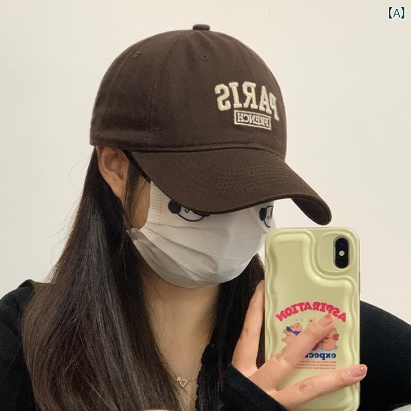 樂天商城 - レディース キャップ 帽子 韓国 UV日差し対策 おしゃれ カジュアル 通気性 快適 ソフト 小顔効果 デート イベント フェス スポーツ レジャー アウトドア 女子会 旅行 快適コーデ