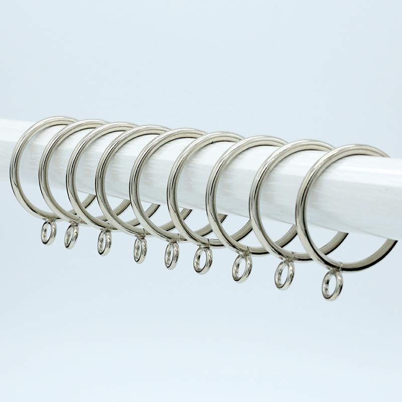 インテリア 家具 ホーム 雑貨 ローマン ポール ハンギング リング 錆びにくい オールメタル リングカーテン アクセサリー