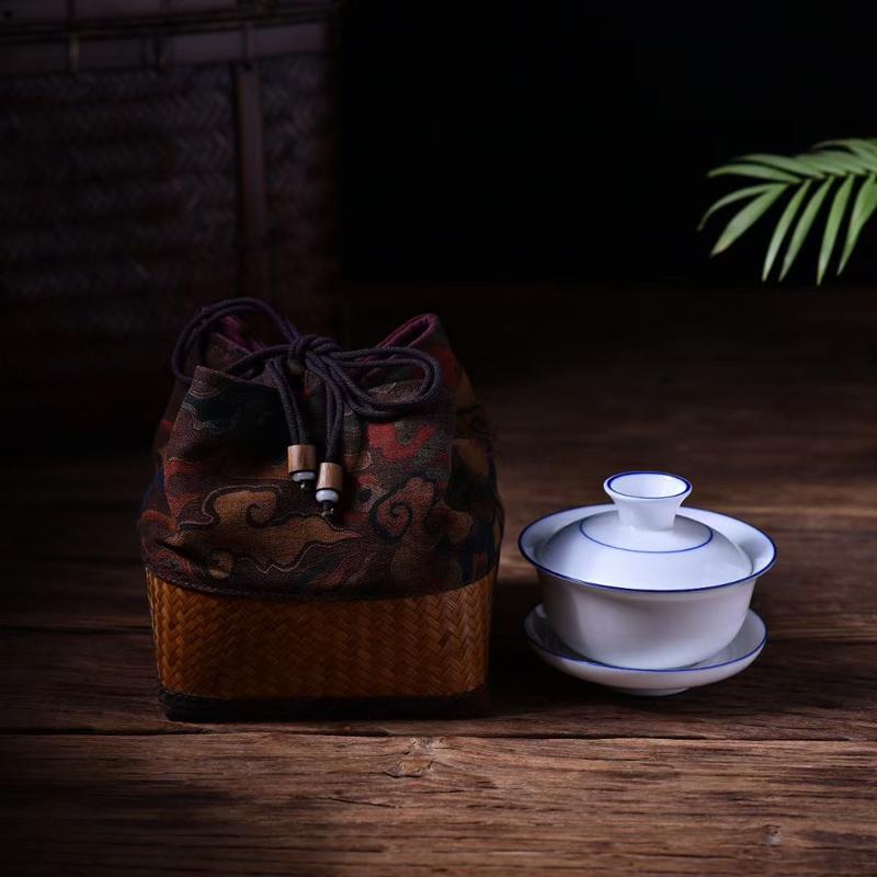 収納ボックス バスケット トレイ 食器入れ 竹籠 雑貨 小物 装飾品 配膳品 テーブルセンター アンティーク 道具 レトロ