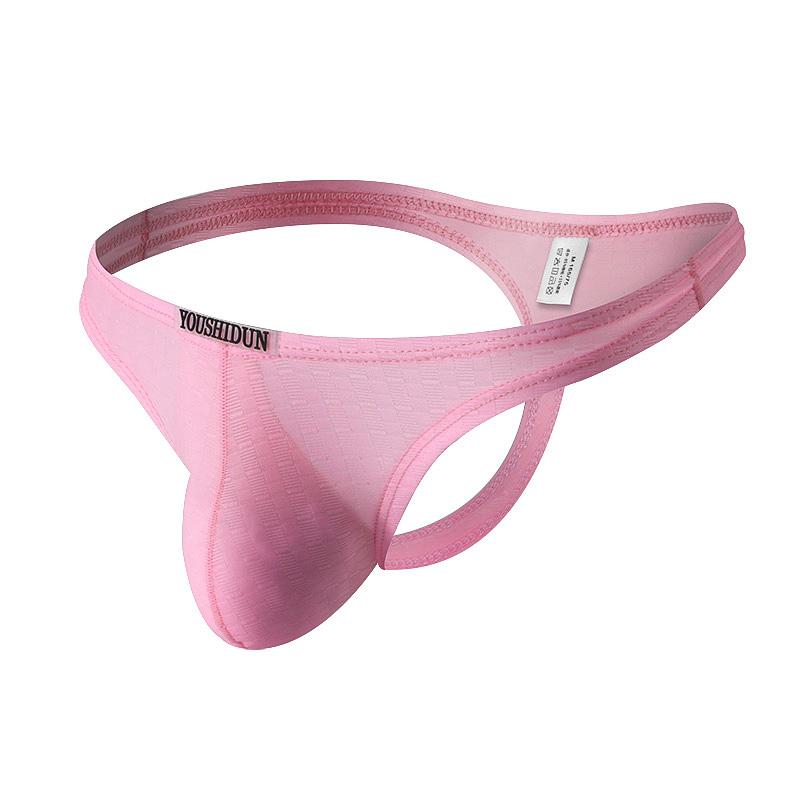 メンズ Tバック 男性下着 ボーイ ショーツ 薄手 ストラップ ハイ フォーク ビキニ T 魅惑的 ローウエスト U凸 滑らか