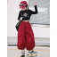子供服 女の子 Tシャツ へそ出し パンツ コスチューム バンド ダンス ヒップホップ ストリート系 パフ..