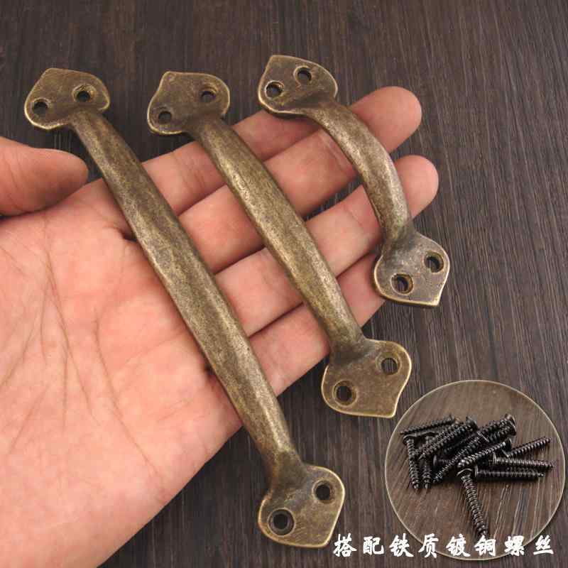 取手 銅 ハンドル 中国 アンティーク キャビネット ドアハンドル 引き出し ハードウェア アクセサリー..