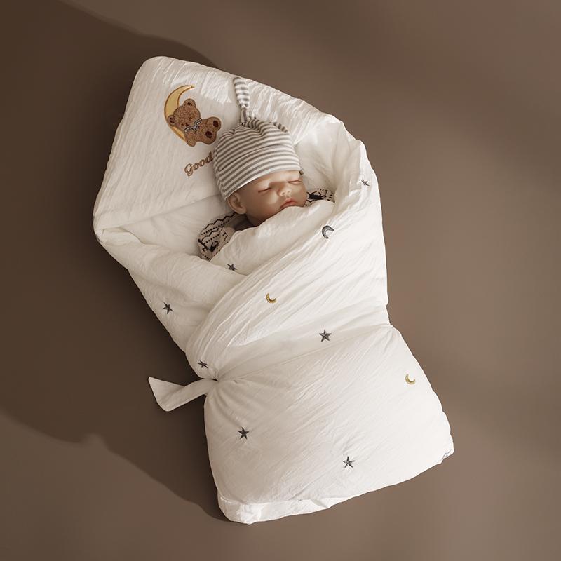秋 冬 春 新生児 ブランケット 肥厚 新生児 綿 キルト マタニティ ルーム 用品 外出用 ラッピング