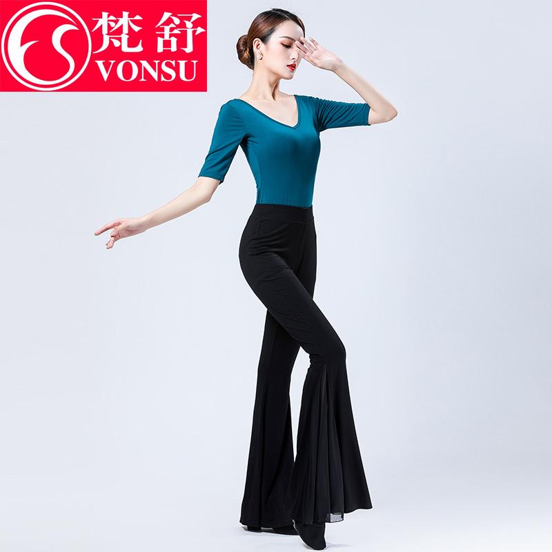 ダンス ウエア ボディスーツ 体操服 ウェア 衣装 練習 ダンス ヨガ ベリー バレエ シェイプ トレーニン..