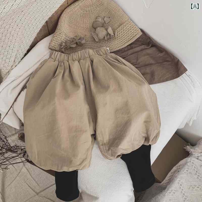 パンツ 子供服 フェイク ツーピース ベルベット 暖かい ブルマ ユニセックス ベビー カジュアル 長ズボン 冬