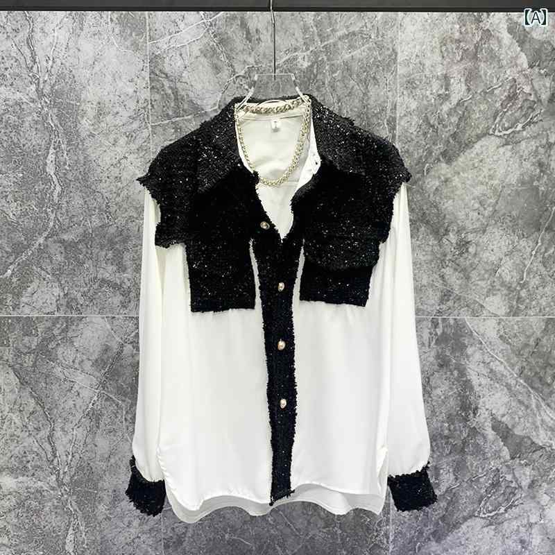 トップス メンズ 長袖 シャツ 韓国 カジュアル シャツ ファッション スクエアネック 秋 個性 おしゃれ