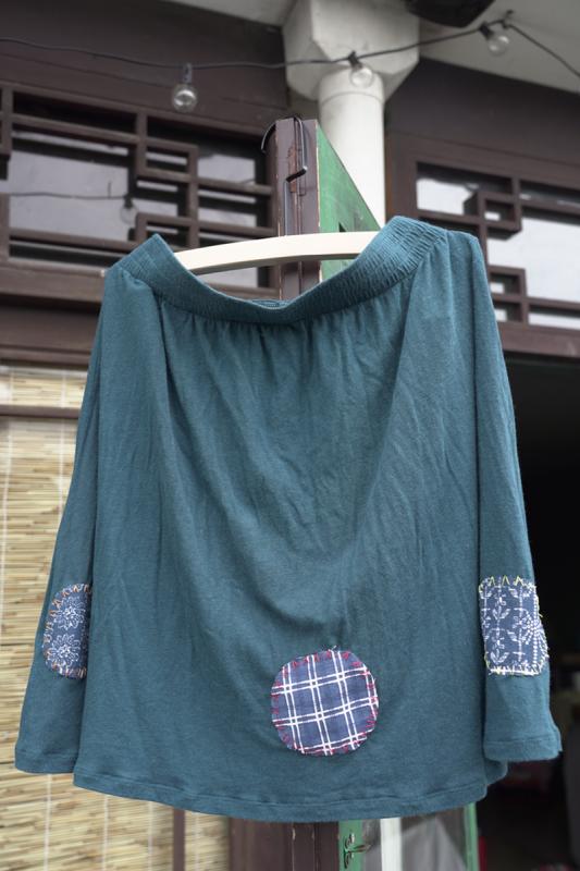 エスニック ファッション 民族 快適 綿 着やい スリムスカート 手作業 ストレッチ性 Aラインスカートフ..