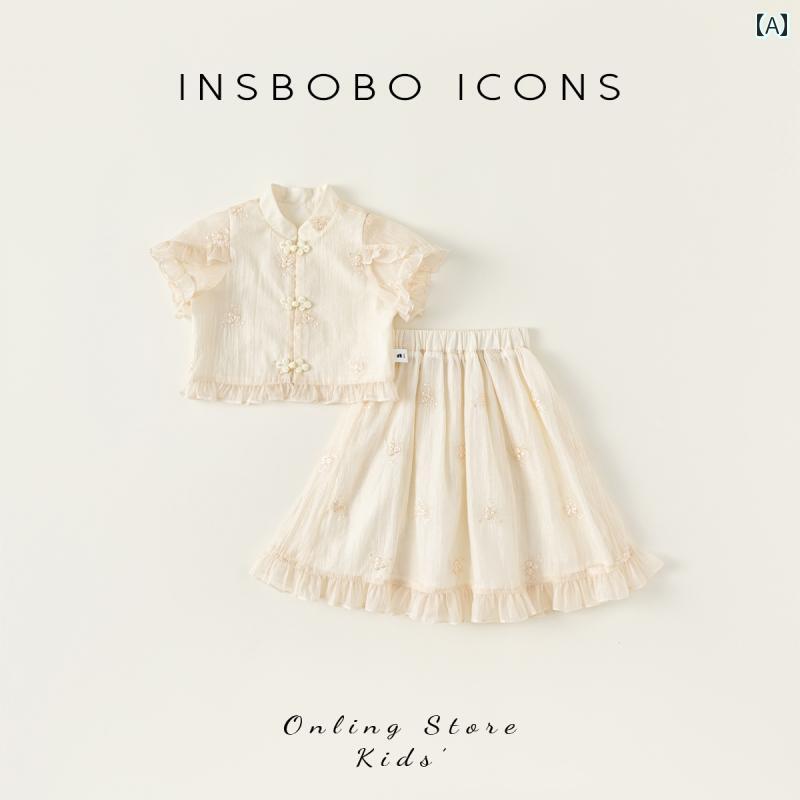 夏ウェア 子供服 セットアップ シンプル カジュアル かわいい ベビー 赤ちゃん キッズ 乳幼児 子供 ベビー服 キッズファッション 女の子 夏