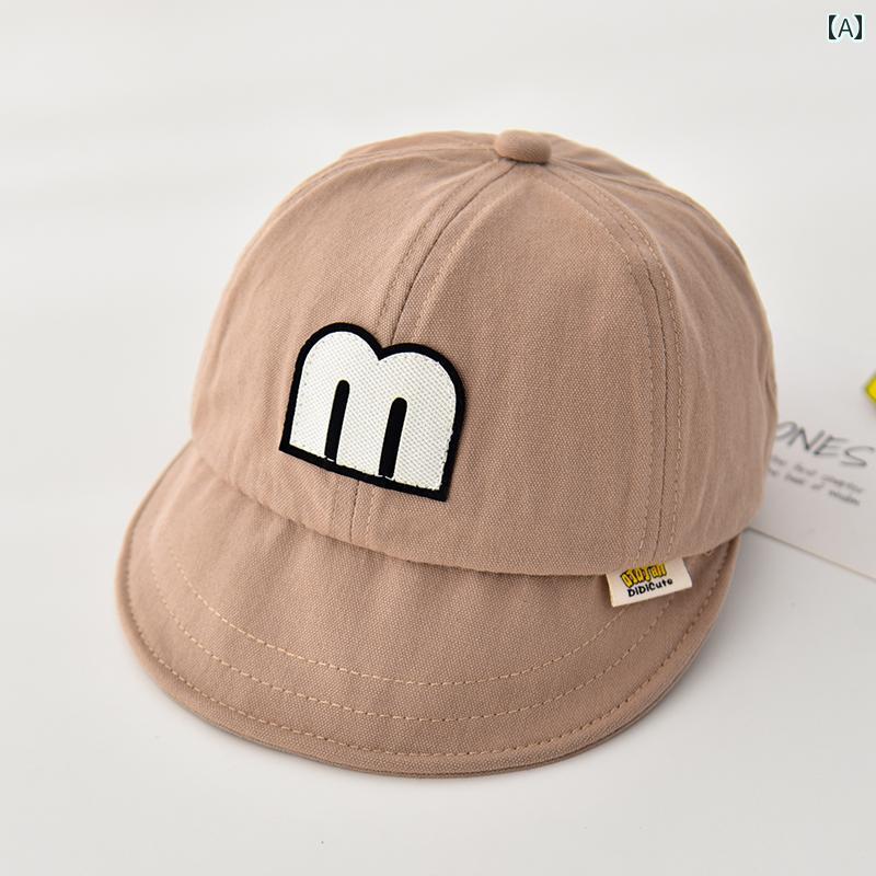 ベビー 帽子 赤ちゃん 新生児 春夏秋 子供キャップ メンズ レディース兼 かわいい おしゃれ 被りやい 快適 通気性 柔らかい 誕生日 プレゼント