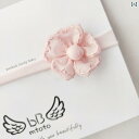 ヘッドバンド 韓国 幼児 プリンセス ヘッドドレス 女の子 赤ちゃん ピンク 五弁花 ヘアアクセサリー おしゃれ 頭 花 ベビー