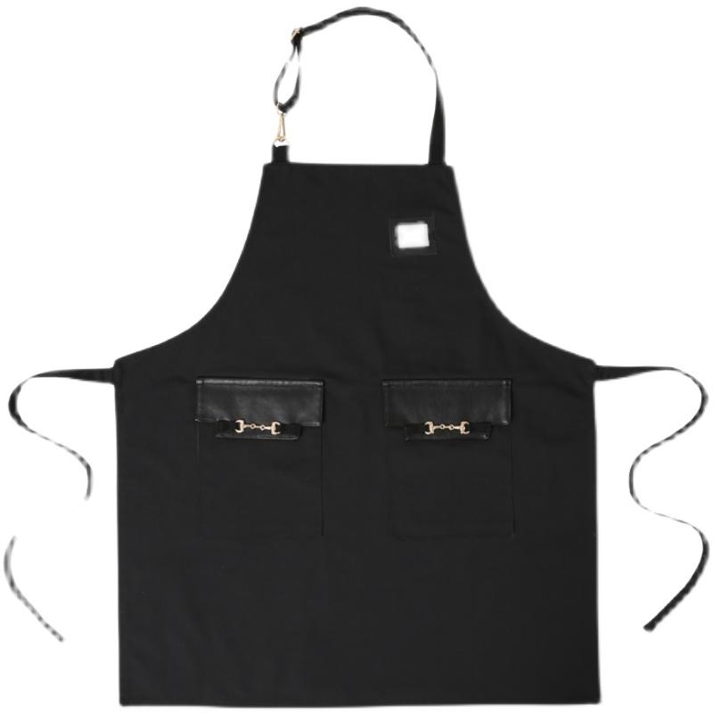 エン 前掛け 作業着 スモック 保護 DIY 花 調理 防汚 防水 家庭 キッチン カバー 生地 ガーデニング メ..