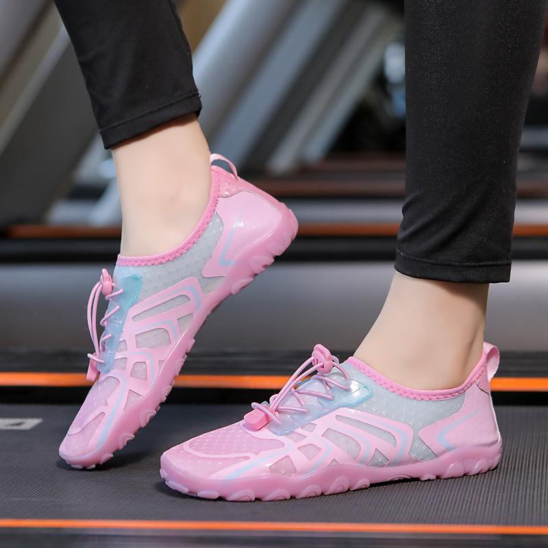 通気性 屋内 スポーツ シューズ レディース トレッドミル メンズ フィットネス 縄跳び 滑りにくい ヨガ エアロビクス トレーニング メッシュ 衝撃吸収 軽量 カジュアル スニーカー