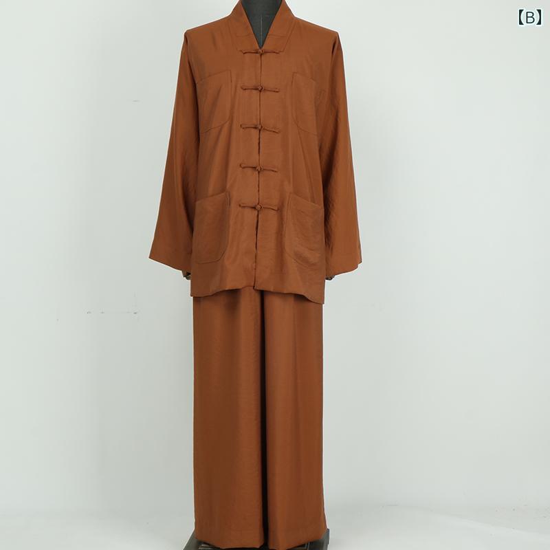 僧侶服 ショート ジャケット 抗しわ 通気性 快適 綿 ジャケット スーツ 僧侶服