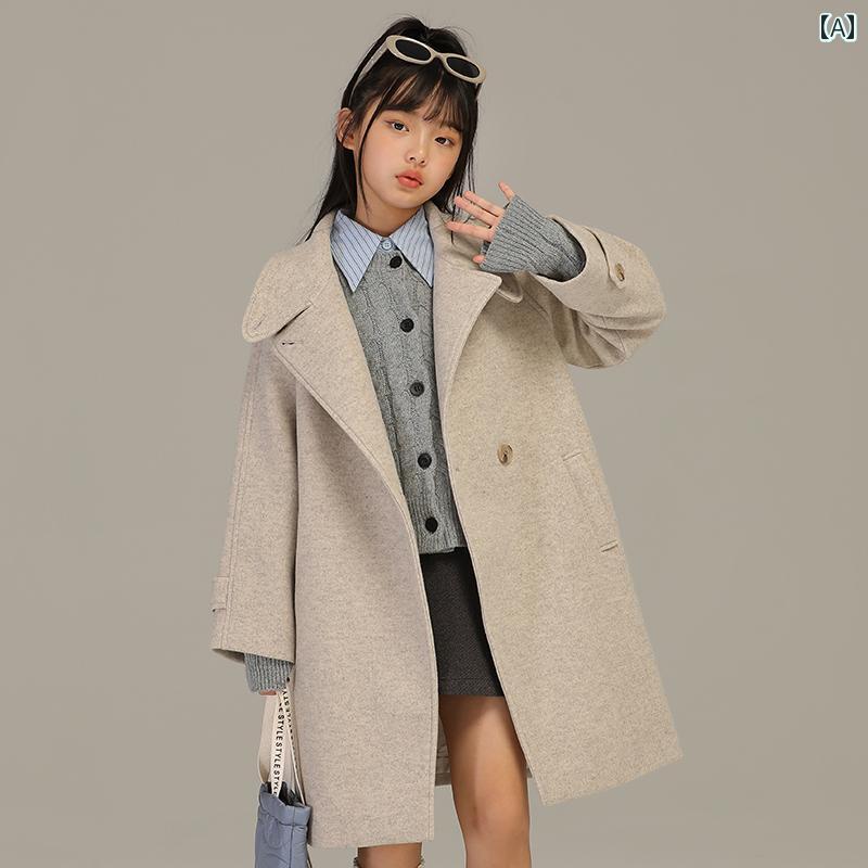 コート 子供服 アウター カジュアル おしゃれ カジュアル おしゃれ キッズ 女の子 秋冬 高級感 オート..