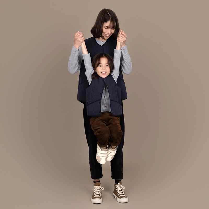 ジャケット 子供服 アウター カジュアル シンプル 普段使い キッズ 秋 男の子 女の子 子供 親子 薄手 綿 衣類 ライナー ベビー ベスト