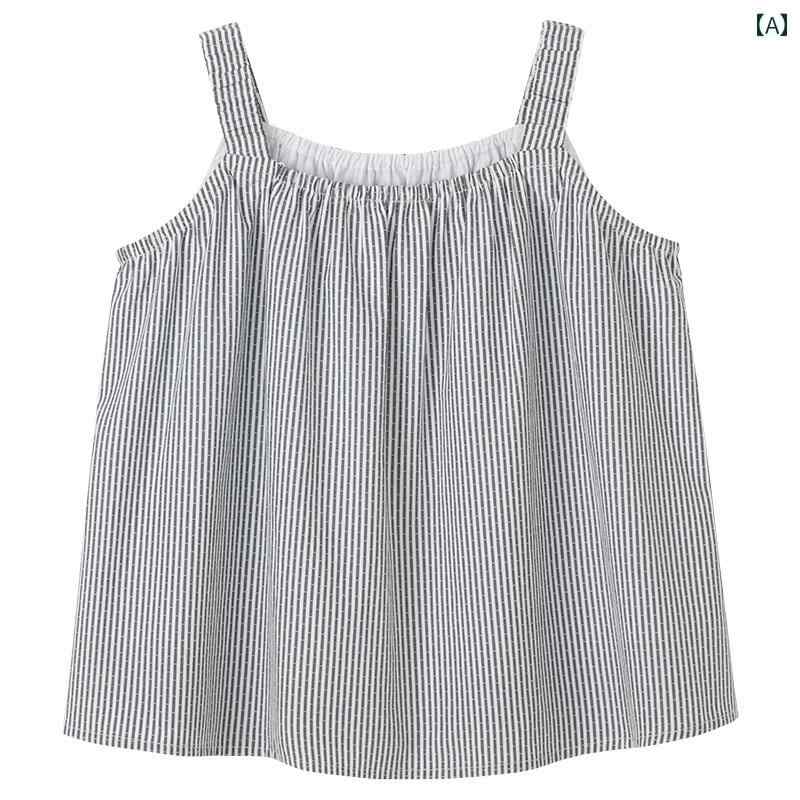 スカート 子供服 おしゃれ キッズ 夏服 ストライプ キャミソール ハーフ カジュアル 女の子 夏 スーツ スタイル
