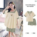 キッズ パジャマ ルームウェア 子供服 夏 女の子 女性 綿 半袖 ショーツ かわいい 薄手 綿 ホーム 服 セット