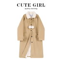 ジャケット コート レディース アウター カジュアル カレッジ ハイエンド おしゃれ 女性用 秋冬 ミドル丈 プラス ウール