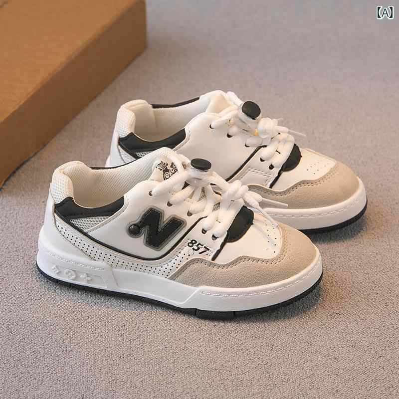 靴 シューズ 靴 子供靴 スニーカー キッズ ローカット スニーカー 春秋 男の子 女の子 スポーツ カジュアル シングル 小さい 白い ソフト ソール