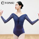バレエ ボディスーツ 体操服 ウェア レオタード 衣装 練習 ダンス ヨガ ベリー バレエ シェイプ トレーニング レディース フィット レディース