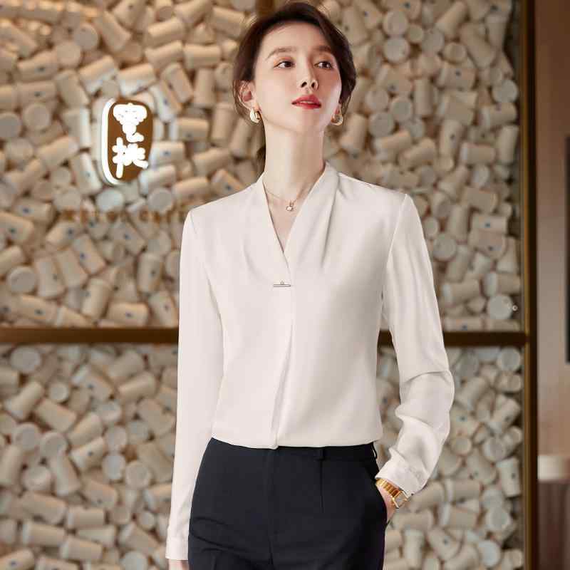 フォーマル ウェア 上品 ビジネス オフィス レディース 婦人服 長袖シャツ ブラウス パンツ ズボン 韓国 オフィスレディ