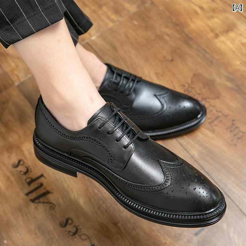メンズ レザーシューズ ビジネス フォーマル 革靴 英国 ポインテッドトゥ 革 新郎 牛革 オックスフォード ブリティッシュ