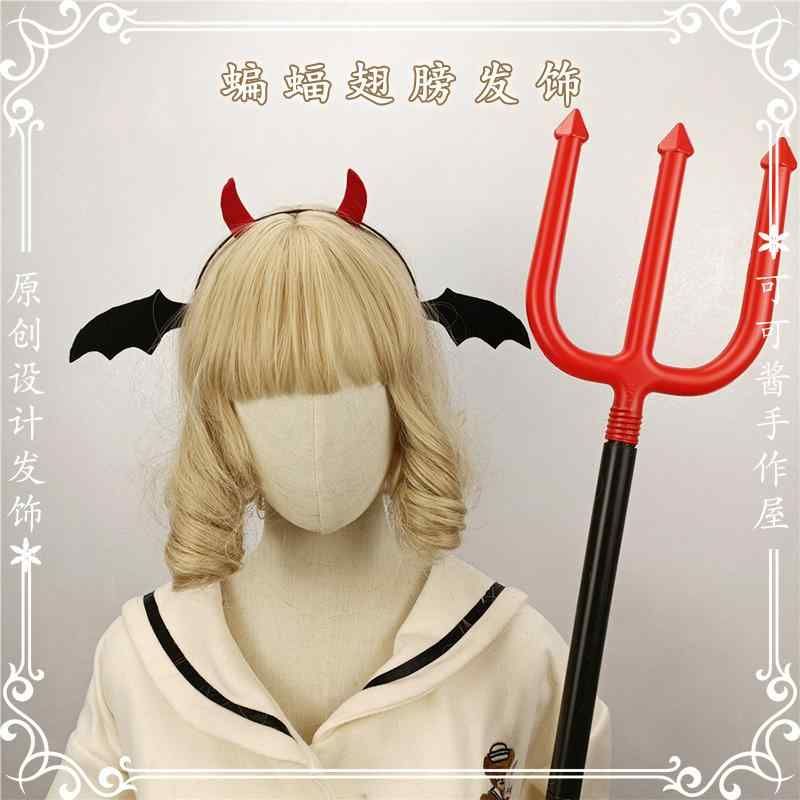 ハロウィン ヘアアクセサリー コウモリ 羽 激かわいい コスプレ ロリータ ゴスロリ 地雷 甘ロリ JK レディース ファッションアイテム